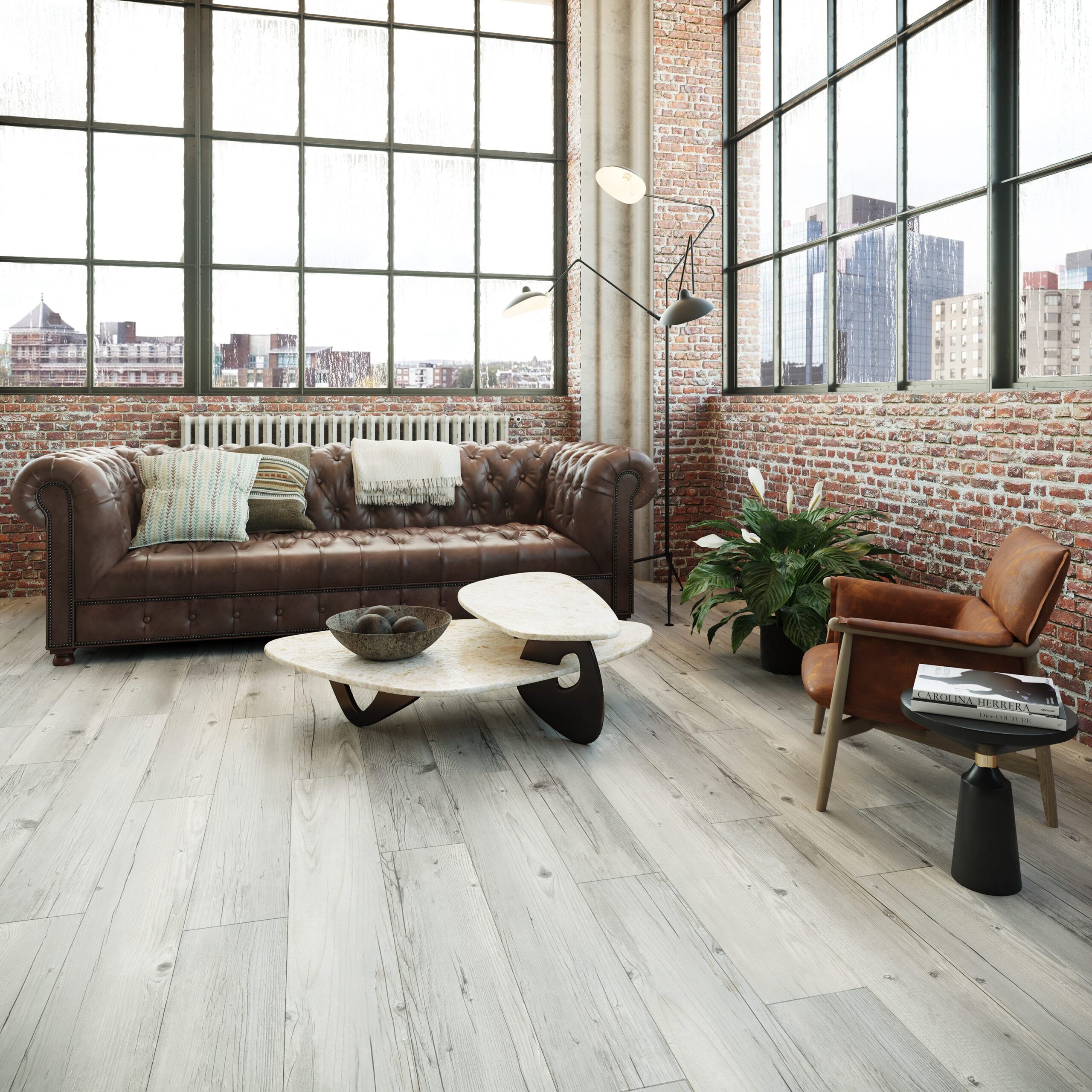 Norwegian Wood LVT Glasgow home Joe Walker Showroom