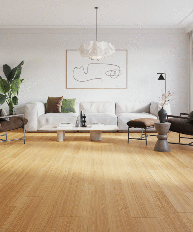 Natural Teak LVT Glasgow living room
